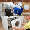 sourcing map 2 Pcs Dryer Drum Roller Kit 4581EL3001E Dryer
