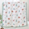 Jay & Ava Baby Muslin Blanket 42” x 42”, Soft