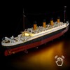 YEABRICKS LED Light for -10294 Creator Expert Titanic Building Blocks