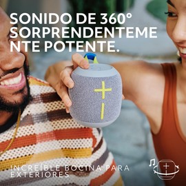 Ultimate Ears WONDERBOOM 4, Bocina Bluetooth portátil Resistente al Agua con Graves potentes y Sonido de 360 Grados, Bocina Flotante a Prueba de Polvo con Alcance de 40 Metros - Rosa