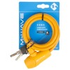 M Wave Unisex's S 8.15 S Spiral Cable Lock, Orange