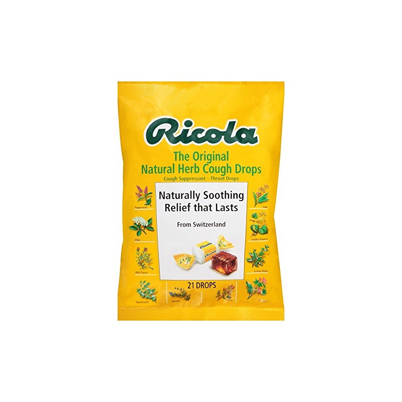 Ricola NAT Herb Cgh Drp Bag 21