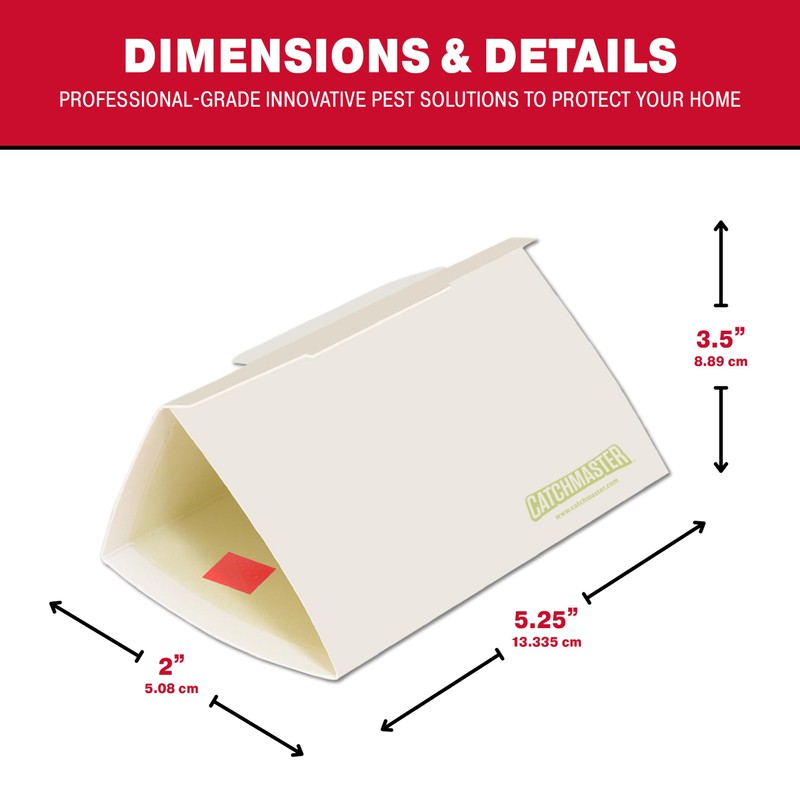 Catchmaster Pantry Pest & Moth Traps 6-Pk, Bug Killer for