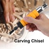 Electric Woodworking Carving Chisel Engraving Knife Tool with 5 Blades