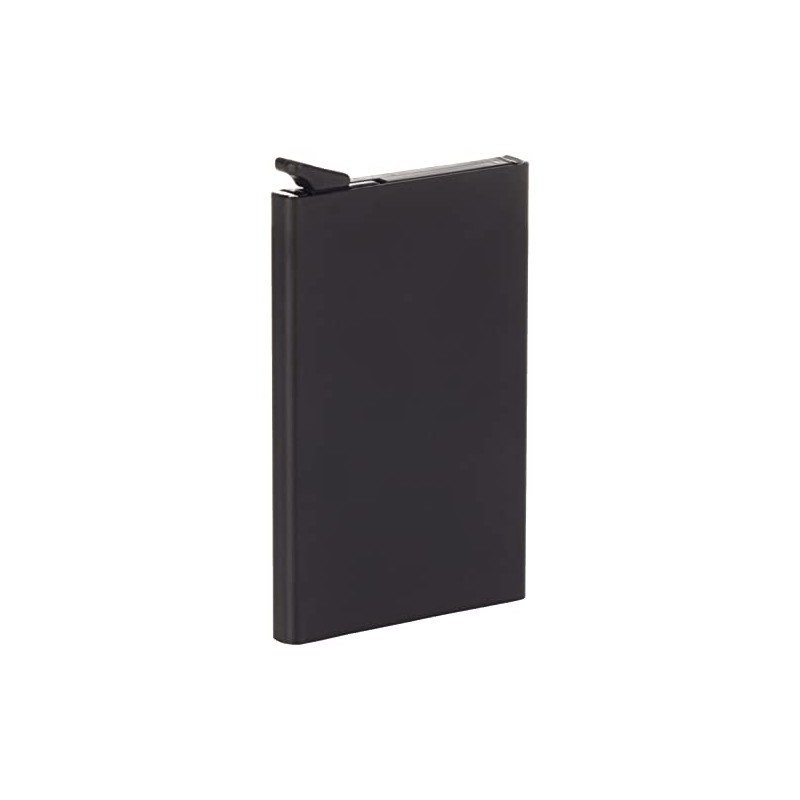 Ani Yuzuk Men's Romeo Travel Accessory-Envelope Card Holder, Black, black