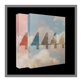 The Rose Kim Woosung 4444 2do álbum con seguimiento WOO Sung (versión roja de lujo)