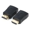 Cople Adaptador Hdmi Conexión Extension Recto 270 90 Angulo
