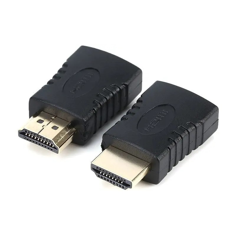 Cople Adaptador Hdmi Conexión Extension Recto 270 90 Angulo