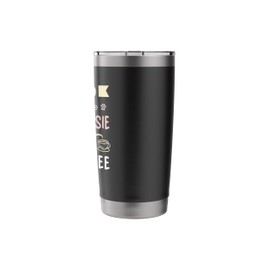 Mini Aussie Mom Australian Shepherd Dog Coffee Lover Stainless Steel Insulated Tumbler