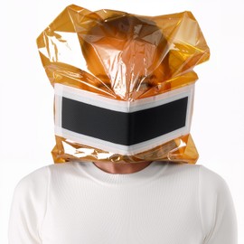 Ougist SH-01 Fire Smoke Mask | 95% PM2.5 Filtration | 30-Min Emergency Escape for Adults/Kids 8+ | Aerospace Seal Tech & 3s Quick-Fit | Home/Office/Public Safety-1 Pack