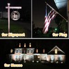 URPOWER Solar Lights Outdoor, 2-in-1 Waterproof Adjustable Solar Spotlights Outdoor
