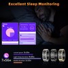 Gwenland Smart Ring for Men&Women,Fitness Tracker Ring Waterproof, Health Rings