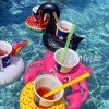 Leawede 15pzs Porta Vasos Inflables Surtidos Piscinas Con In