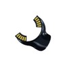 Atomic Aquatics Snorkel Mouthpiece - Black / Yellow
