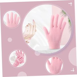 Healvian 1pair Skin Moisturizing Gloves for Hand Care Exfoliating Gel Gloves for Dry Reusable and Washable for Spa Special Occasions