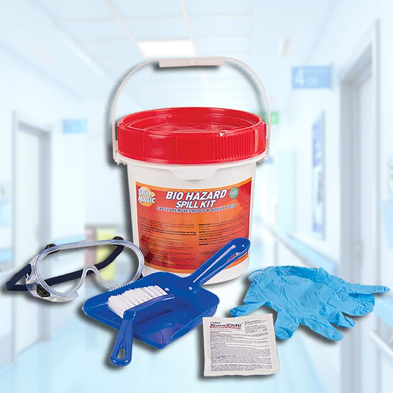 Spill Magic 97501 Bio Hazard Spill Kit Container