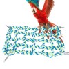 Small Animal Grid Hammock Parrot Color Woven Climbing Net Bird