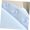 CAXUSD PVC Bath Pillow Bathtub Cushion Suction Cup for Neck