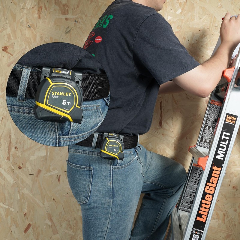 MELOTOUGH Tape Measure Holder,Tape Measure Belt Clip,Tape Measure Holster,Tool Belt