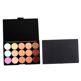 Mikinona Facial Makeup Supplies Cream Skin Scar Cover Concealer 15 Shades Concealer Palette