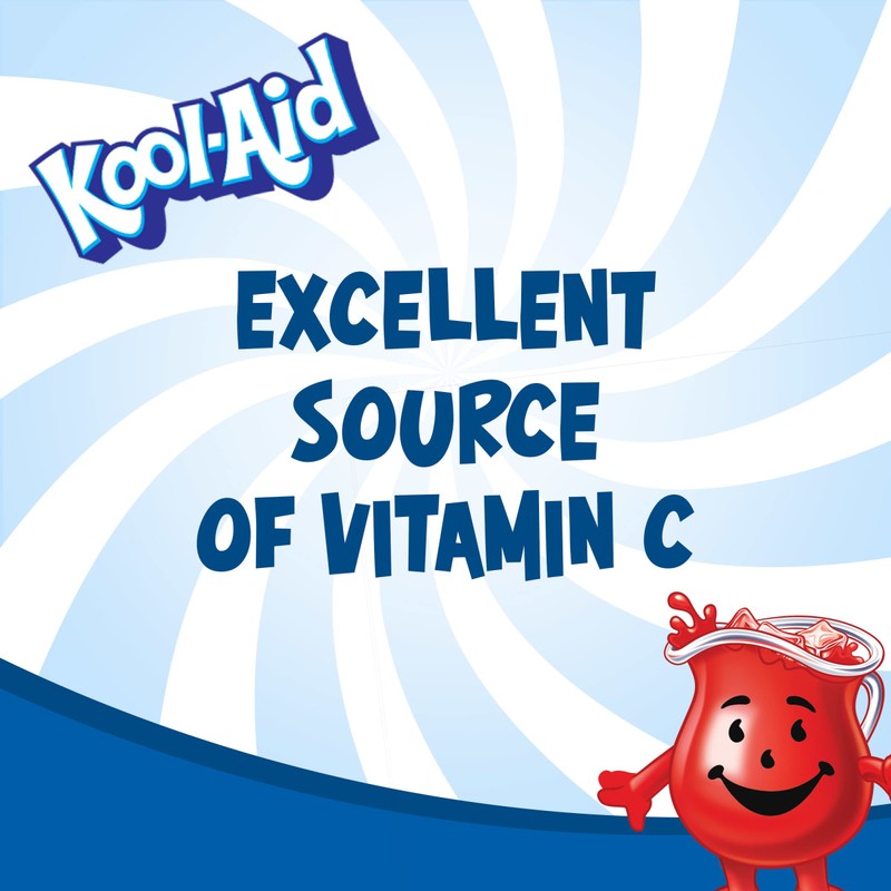 Kool-Aid Caffeine Free Blue Raspberry Lemonade Sweetened Powdered Drink Mix