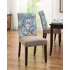 Wowouhiya Blue Shell Coastal Chair Covers Set of 4 for