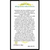 Oracion Del Milagrosisimo Nino De Atocha Tarjeta De Rezo Laminada