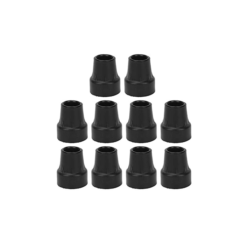10pcs Rubber Crutch Tip with Slip Resistance for Heavy Duty