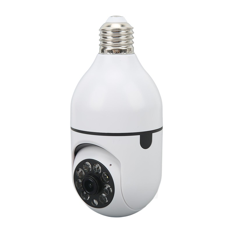 E27 Light Bulb Security Camera 5G 2.4G WiFi 2MP 1080P