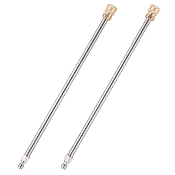 Joejet 2 Pack 17 Inch Pressure Washer Extension Wand with