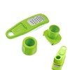 Garlic Grater,Ginger Grater Tool, Great Lemon Zester,Nutmeg Grater Very Versatile