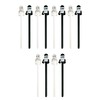 Emartbuy Pack of 12 Smooth Writing Gel Pens Black Gel