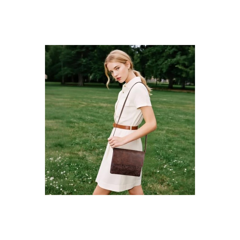 MEITRUE - Bolsos cruzados pequeños para mujer, piel vegano con