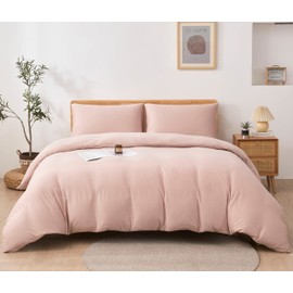 [Cationic Fabric] Tametra Duvet Cover, Skin Friendly Futon Cover, Duvet Cover, No Pilling, Sold Individually, T-shirt Material, All Seasons, Absorbent, Quick Drying, Breathable, Antibacterial, Deodorizing, Washable, Fully Open Zipper, 6 Buttons Included (Double / 74.8 x 82.7 inches (190 x 210 cm), Pink)