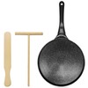 27 cm Fried Egg Pan, Crepe Pan with Spatula and