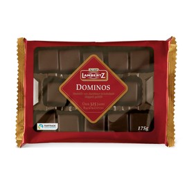 Lambertz Dominos Zartbitter, 6er Pack (6 x 175 g)
