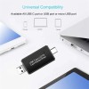 Universal Micro USB OTG to USB 2.0 Adapter SD/Micro SD