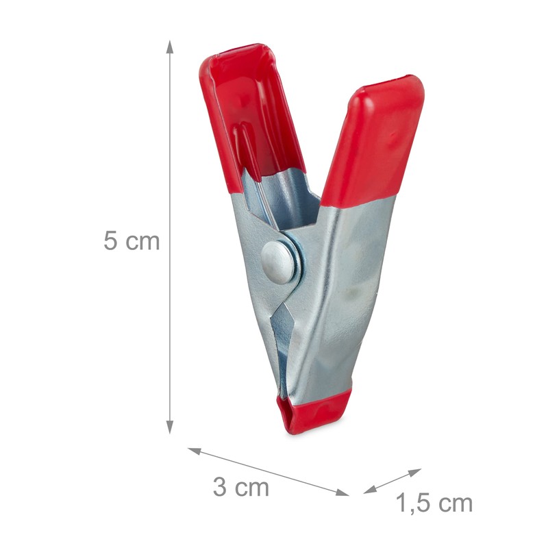 Relaxdays Clamps Set of 36, Glue Clamps for Crafts, Model