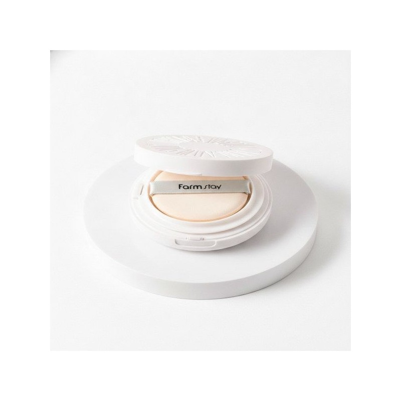 FARMSTAY Tone Up Cushion 15g Brightening Purple / FARMSTAY 톤