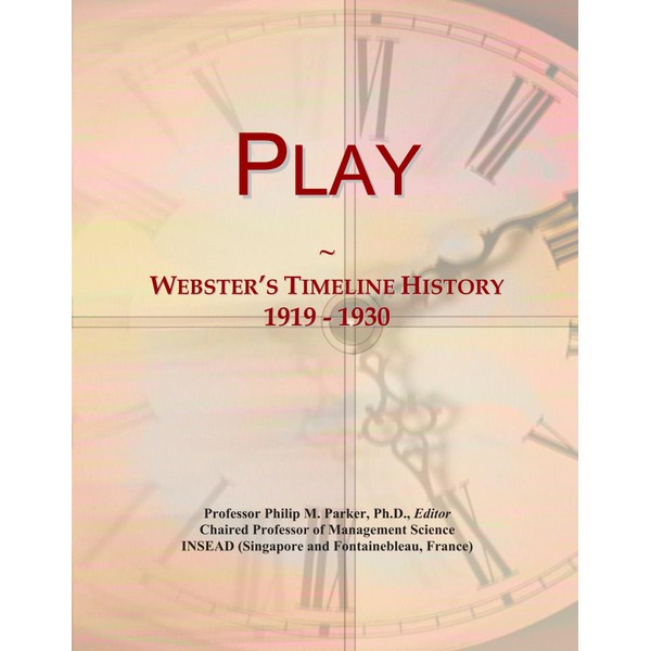 Play: Webster's Timeline History, 1919 - 1930