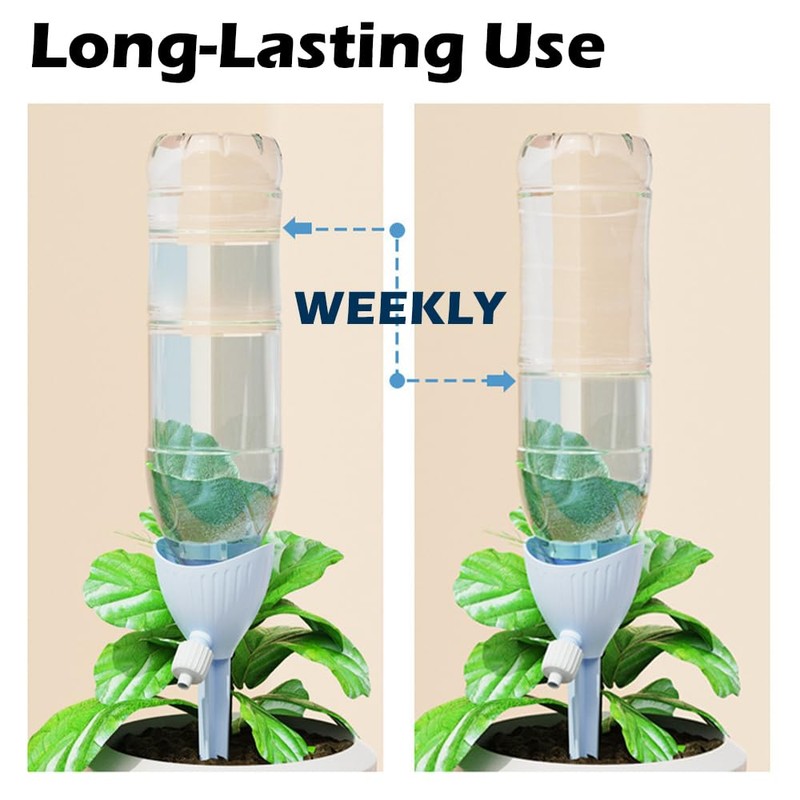 YERGOFE Self Watering Spikes - 4PCS (One Size, Count, 4)