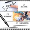 Calligraphy Pens, 12pcs Calligraphy Set For Beginners, Black Drawing Pen,