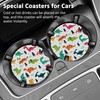 Neidius Car Cup Coaster Dinosaurs Forest Tree Car Coaster for
