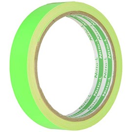 Nitto L Materials Nitto Elmate, Fluorescent Tape, 0.8 inches (20 mm) x 16.4 ft (5 m), Green LK-20GN