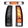LED Tail Lights Assembly + 3rd third Brake Light Fit