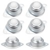 6 PCS 5/8" Nylon Roller Ball Transfer Bearing Casters Units,