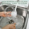 Healeved Glass Simmer Pot for Stove Top 1900ml/64 oz Clear