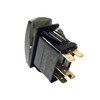 STVMotorsports Laser Backlit Orange Rocker Switch The Teaser 20A 12V