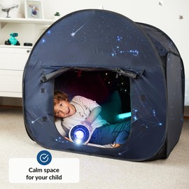 Sensory Tent | Calm Corner for Children to Play and Relax | Sensory Corner | Helps with Autism, SPD, Anxiety & Improve Focus | Black Out Sensory Tents for Autistic Children | Small