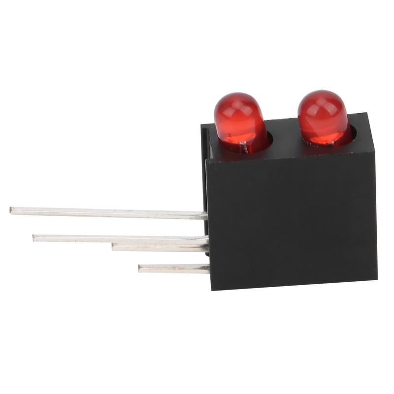 100Pcs 3mm Light Holder Dual Hole LED Diode Lamp with